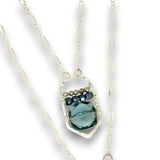 Sky Scraper London Blue Quartz Necklace - Art by any Means Jewelryproduct_