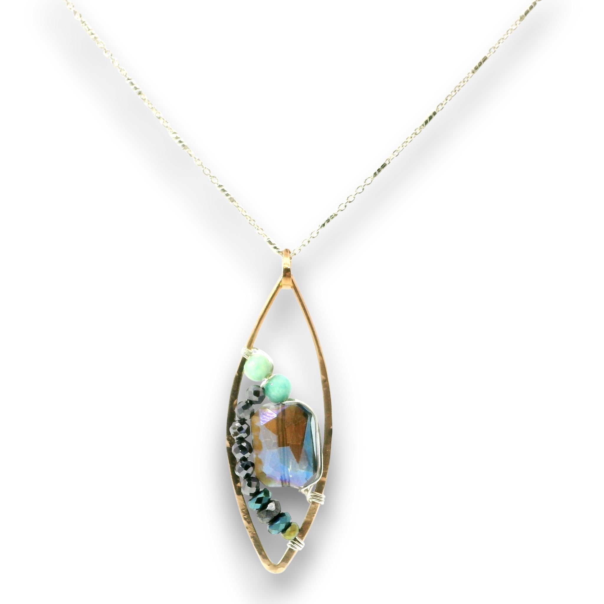 Skyfall Crystal Necklace - Art by any Means Jewelryproduct_