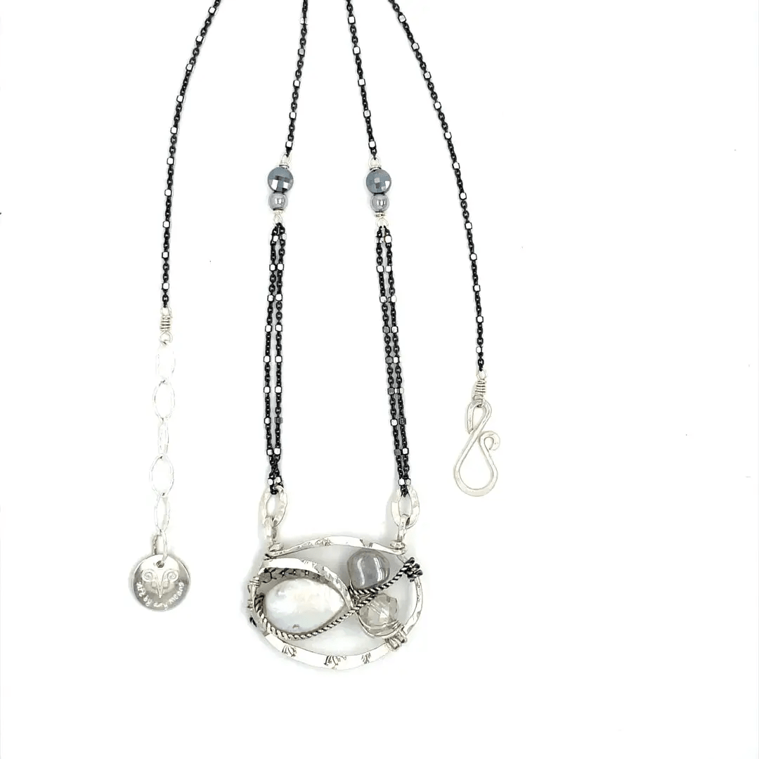 Smoke Pearl Necklace 83050N - Art by any Means Jewelryproduct_