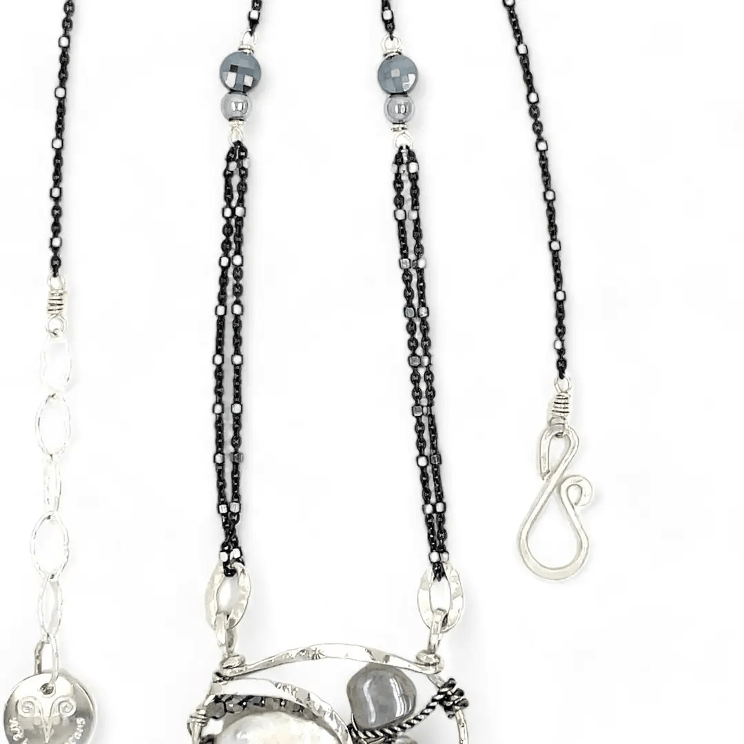 Smoke Pearl Necklace 83050N - Art by any Means Jewelryproduct_