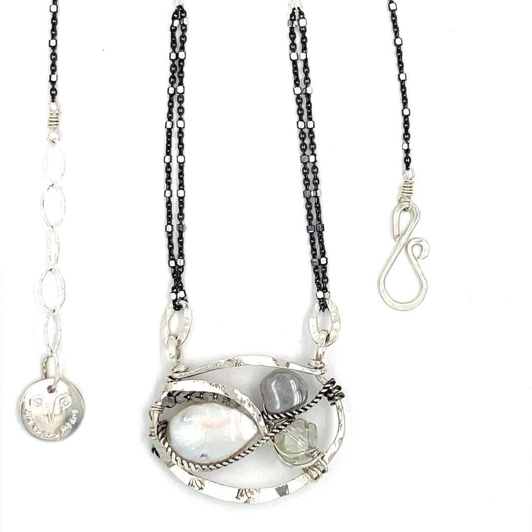 Smoke Pearl Necklace 83050N - Art by any Means Jewelryproduct_