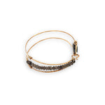Smokey Quartz Cuff Bracelet B415 - Art by any Means Jewelryproduct_