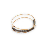 Smokey Quartz Cuff Bracelet B415 - Art by any Means Jewelryproduct_