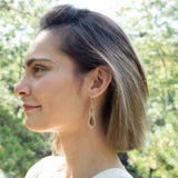 Smoky Quartz Flute Drop Earrings - Art by any Means Jewelry#product_