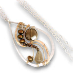 Smoky Quartz Pendant Necklace - Art by any Means Jewelryproduct_