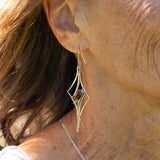 Smoky Quartz Spire Earrings - Art by any Means Jewelry#product_