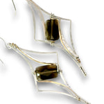 Smoky Quartz Spire Earrings - Art by any Means Jewelryproduct_