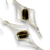 Smoky Quartz Spire Earrings - Art by any Means Jewelryproduct_