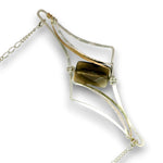 Smoky Quartz Spire Necklace - Art by any Means Jewelryproduct_