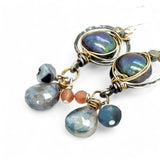 Smoldering Pearl Earrings E83371 - Art by any Means Jewelryproduct_