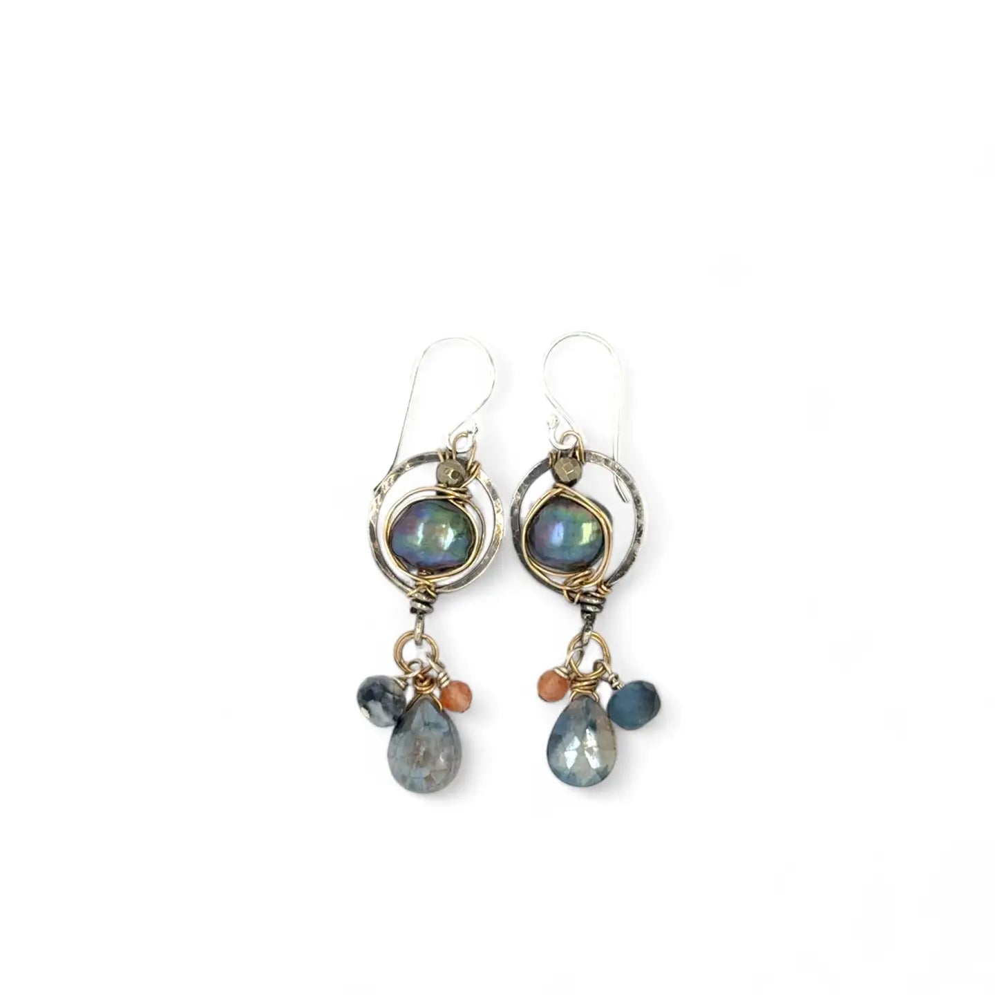 Smoldering Pearl Earrings E83371 - Art by any Means Jewelryproduct_