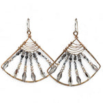 Snowflake Crystal Earrings E82702 - Art by any Means Jewelryproduct_