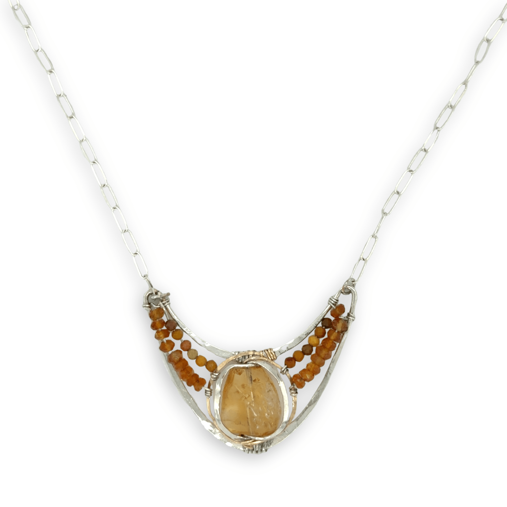 Solar Citrine Necklace 84610N - Art by any Means Jewelryproduct_