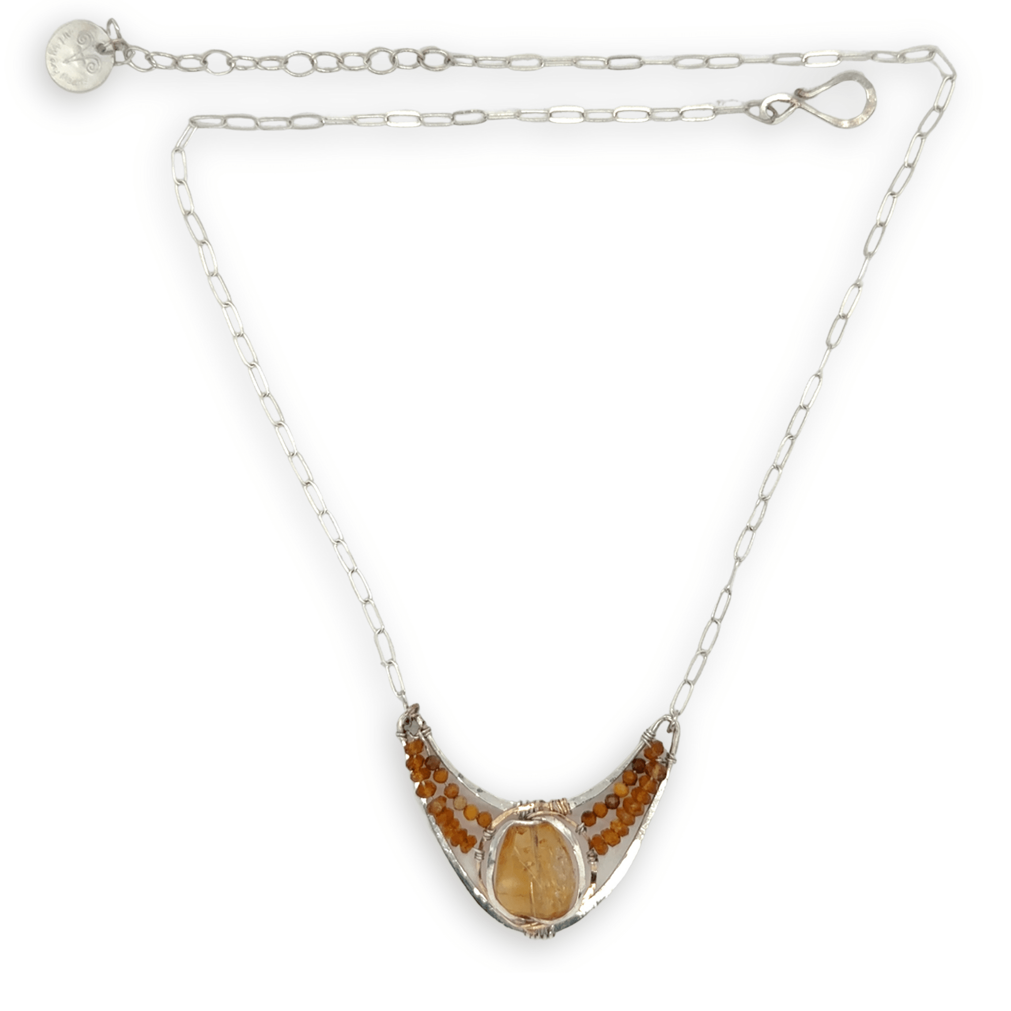 Solar Citrine Necklace 84610N - Art by any Means Jewelryproduct_