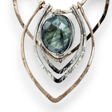 Sound Wave Labradorite Necklace - Art by any Means Jewelryproduct_
