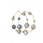 Spring Freshwater Pearl Hoops E83517 - Art by any Means Jewelryproduct_