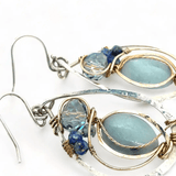 Spring Water Amazonite Earrings - Art by any Means Jewelryproduct_