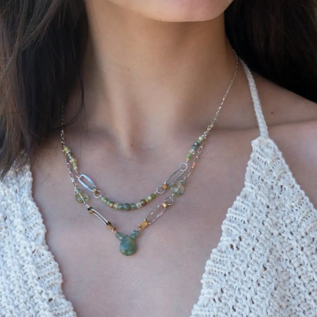Sprout Link Amethyst Necklace 83320N - Art by any Means Jewelryproduct_