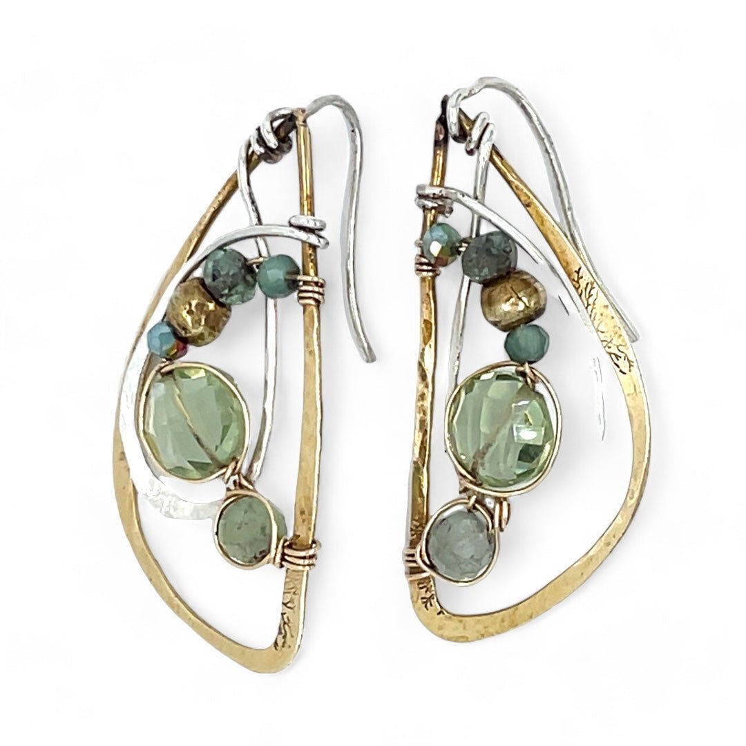 Sprout Post Amethyst Earrings E83321 - Art by any Means Jewelryproduct_