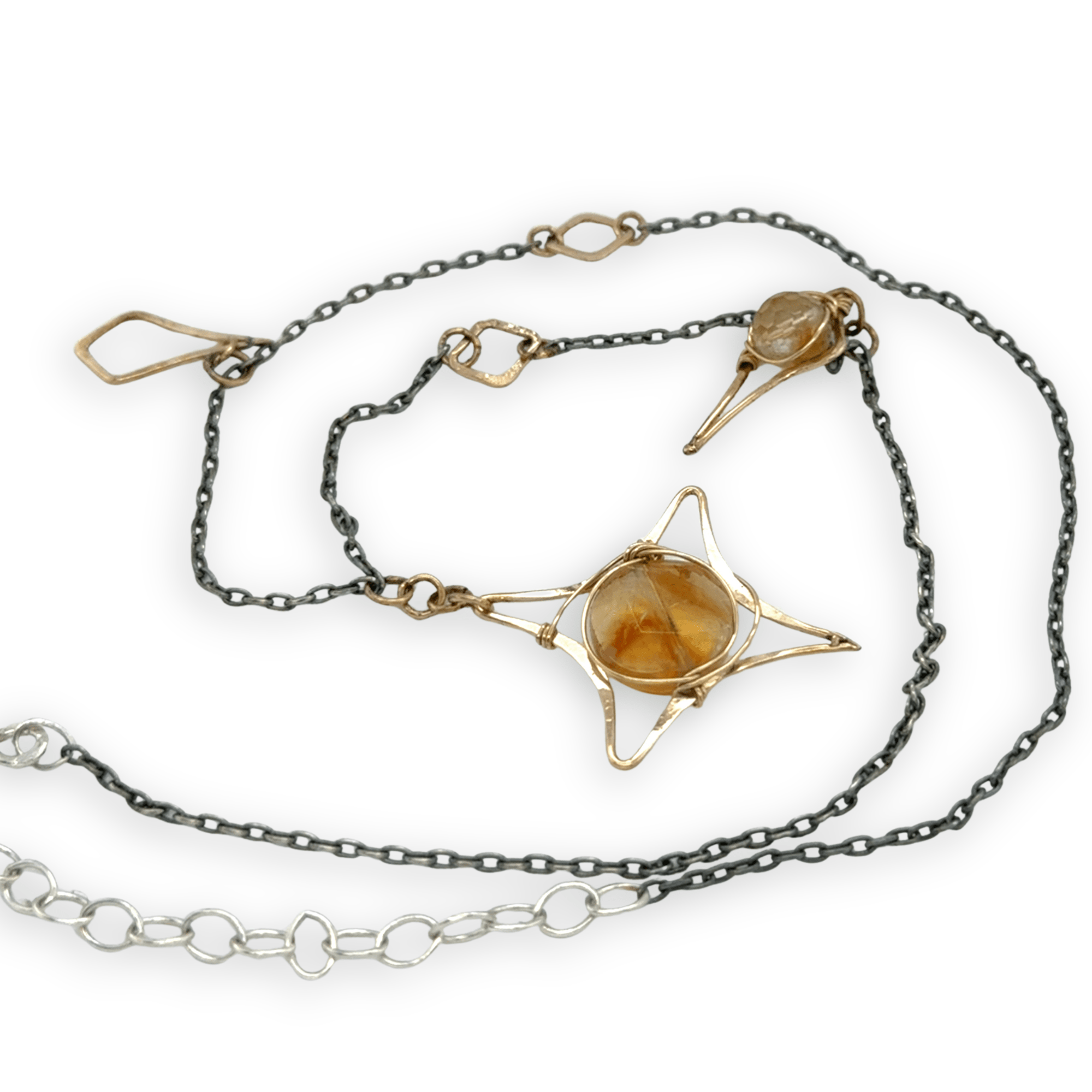 Stellar Citrine Necklace 84665N - Art by any Means Jewelryproduct_