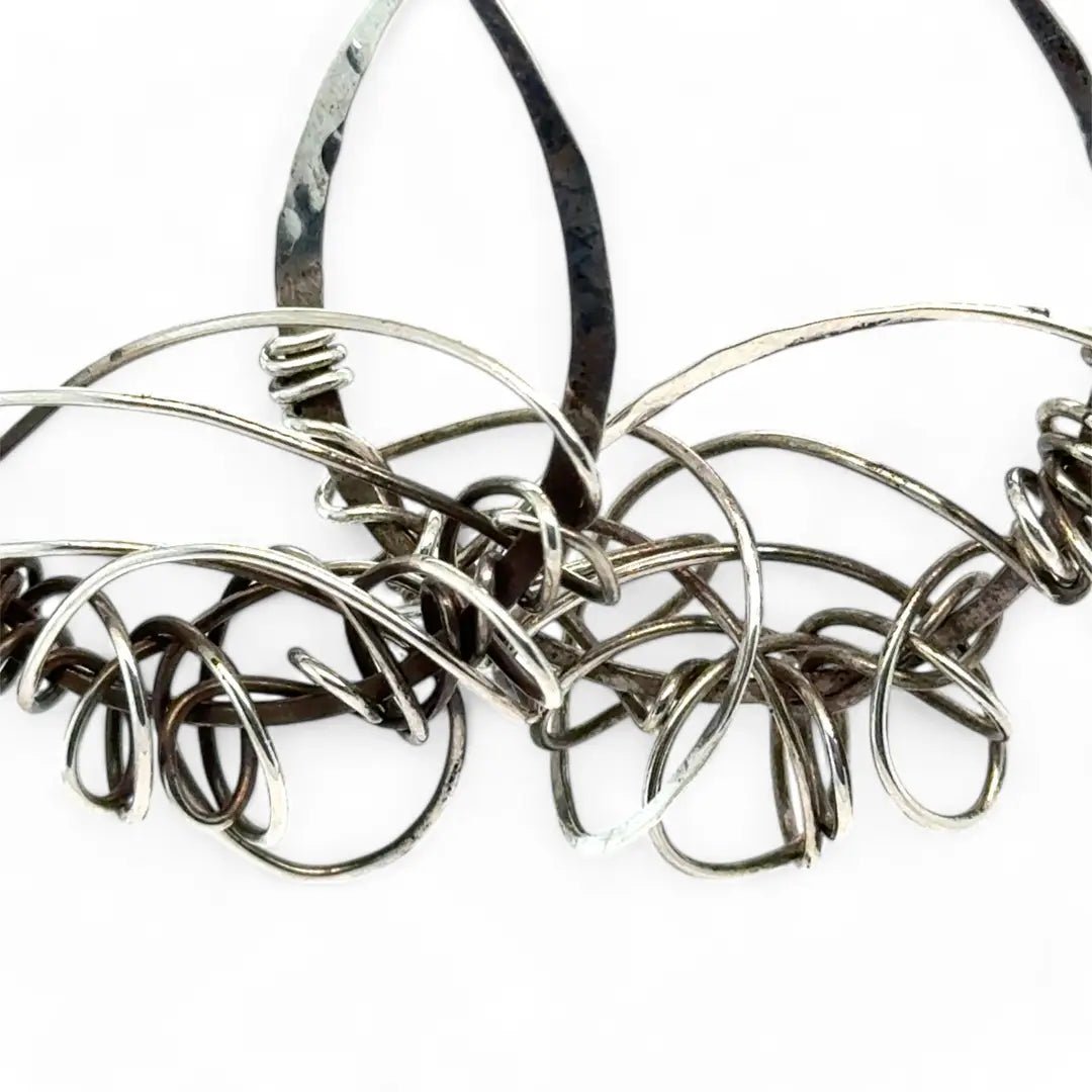 Sterling Silver Knot Earrings - Art by any Means Jewelryproduct_