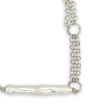 Stick Pearl Chain Bracelet B429 - Art by any Means Jewelryproduct_