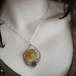 Sunshine Drop Citrine Necklace - Art by any Means Jewelryproduct_