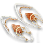 Sunstone Dune Marquise Earrings - Art by any Means Jewelryproduct_
