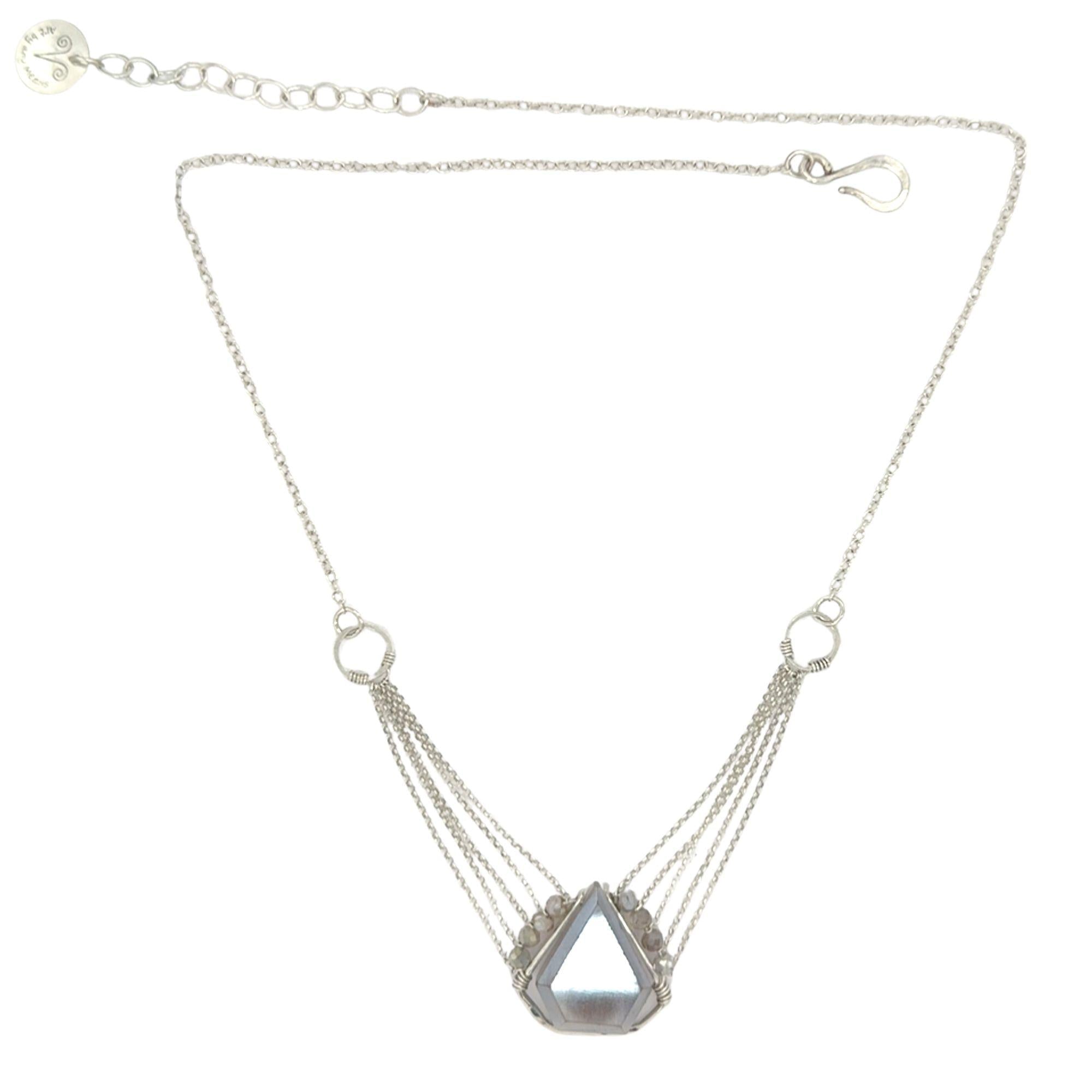 Suspended Moonstone Necklace 84765N - Art by any Means Jewelryproduct_