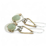 Sweet Pea Jade Earrings E84040 - Art by any Means Jewelryproduct_