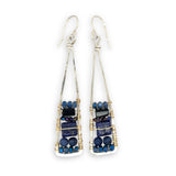 Tall Lapis Stack Earrings - Art by any Means Jewelryproduct_