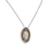 Teaching Coin Moonstone Necklace 84715N - Art by any Means Jewelryproduct_