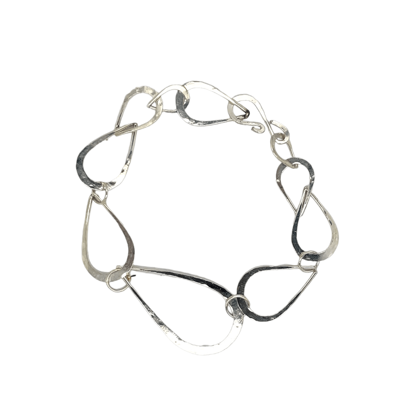 Teardrop Link Bracelet B398 - Art by any Means Jewelryproduct_