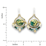 Terra Verde Origin Drop Earrings - Art by any Means Jewelryproduct_