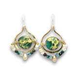 Terra Verde Origin Drop Earrings - Art by any Means Jewelryproduct_