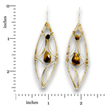 Tiger's Eye Splay Earrings - Art by any Means Jewelryproduct_