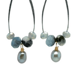 Tin Fish Aquamarine Earrings E84217 - Art by any Means Jewelryproduct_