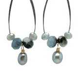 Tin Fish Aquamarine Earrings E84217 - Art by any Means Jewelryproduct_