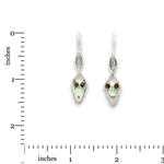 Tiny Climate Jade Drop Earrings - Art by any Means Jewelryproduct_