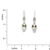 Tiny Climate Jade Drop Earrings