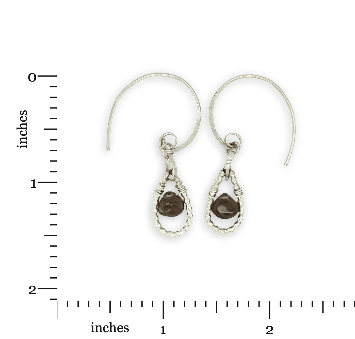 Tiny Smokin' Charm Hoop Earrings - Art by any Means Jewelryproduct_