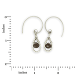 Tiny Smokin' Charm Hoop Earrings - Art by any Means Jewelryproduct_