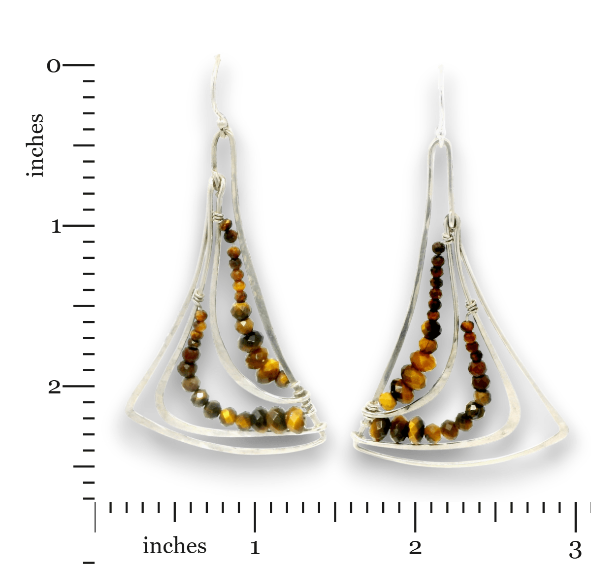 Topographical Drop Earrings - Art by any Means Jewelryproduct_