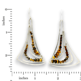 Topographical Drop Earrings - Art by any Means Jewelryproduct_