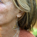 Topographical Drop Earrings - Art by any Means Jewelry#product_