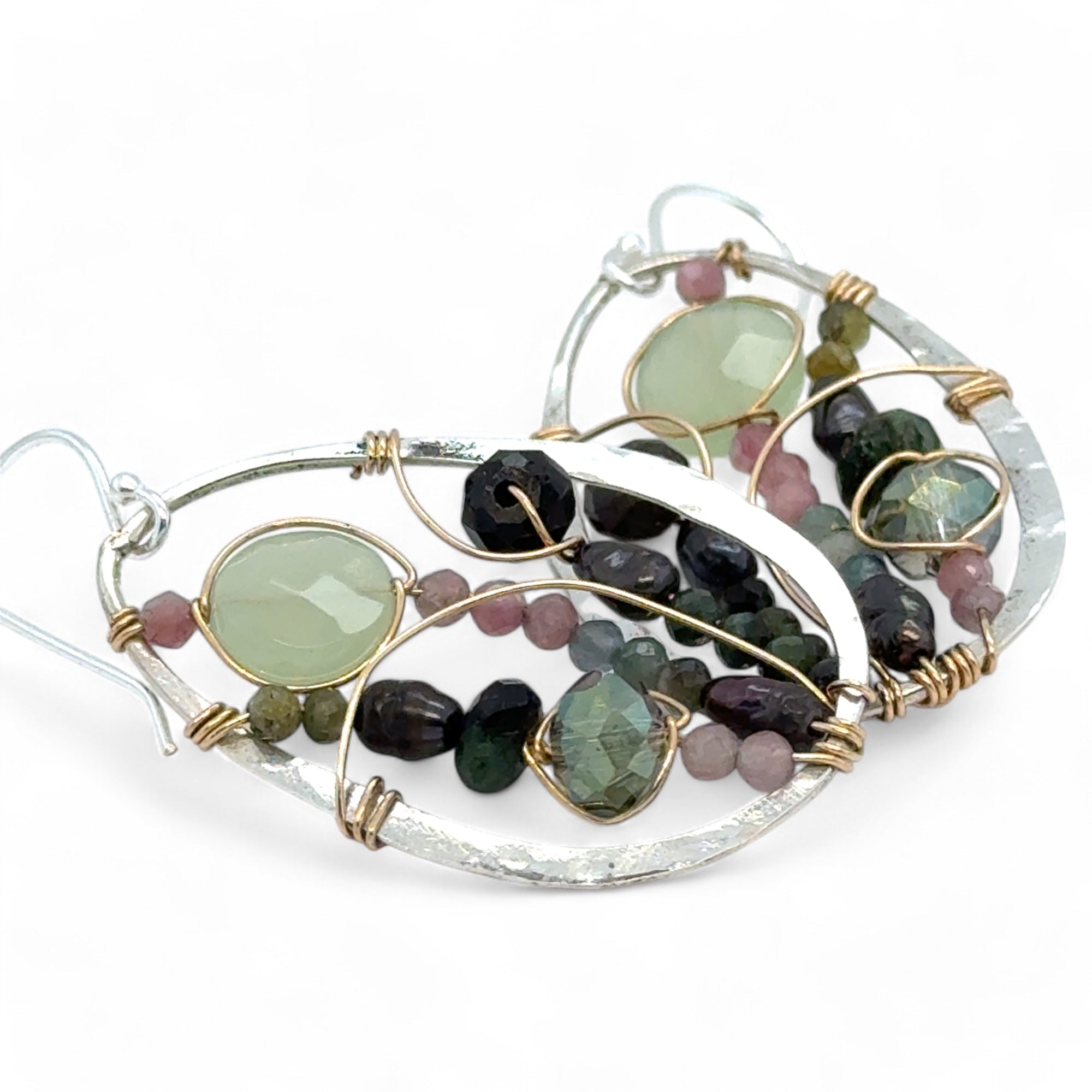 Tourmaline Garden Earrings E83298 - Art by any Means Jewelryproduct_