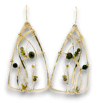 Tourmaline Garden Earrings - Art by any Means Jewelryproduct_