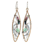 Tourmaline Marquise Earrings - Art by any Means Jewelryproduct_