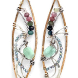 Tourmaline Marquise Earrings - Art by any Means Jewelryproduct_