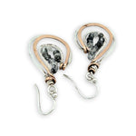 Tourmaline Quartz Basket Earrings - Art by any Means Jewelryproduct_